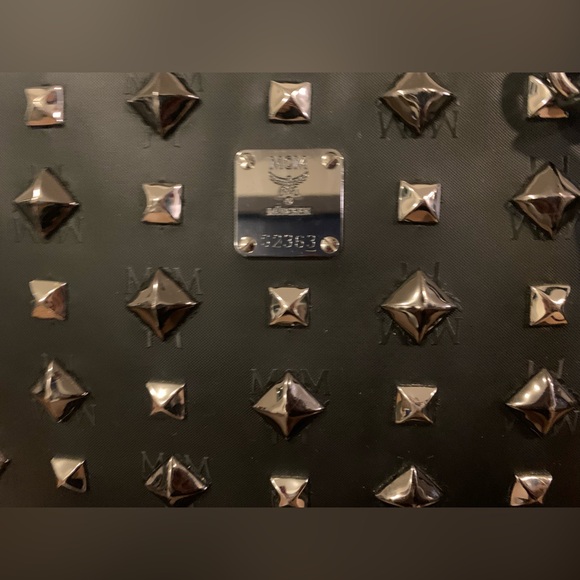 MCM Logogram Studs Backpack - Picture 5 of 8